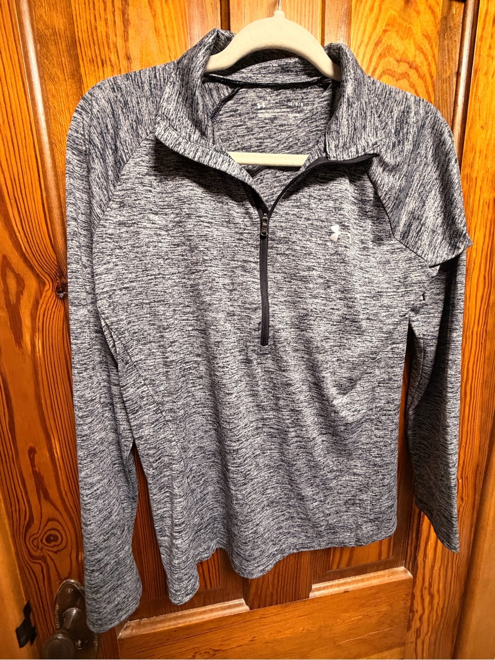 Under Armour Women's Heathered Quarter-Zip Pullover - Gray